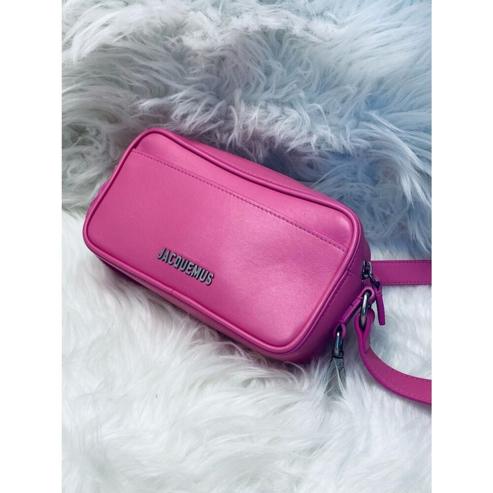 Jacquemus La Baneto Leather Crossbody Camera Bag